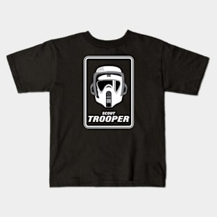 Vintage Style Scout Trooper Kids T-Shirt